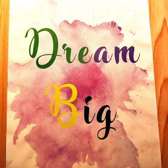 NEW Fine Art Replication Inspirational Canvas Wall Art Set of 4 - Picture 5 of 6
